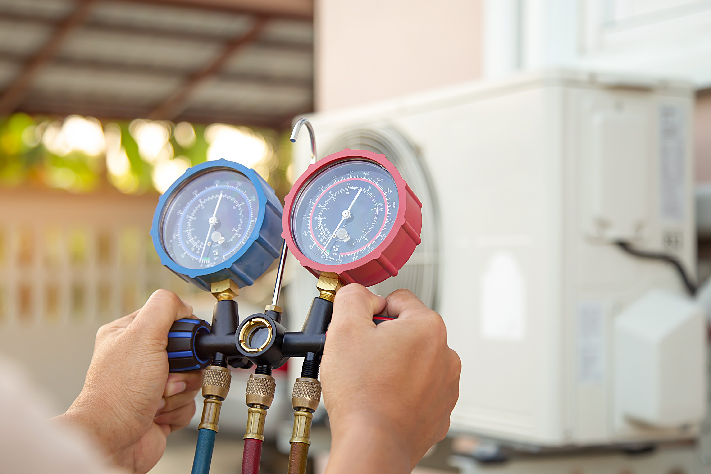 heat pump gauge